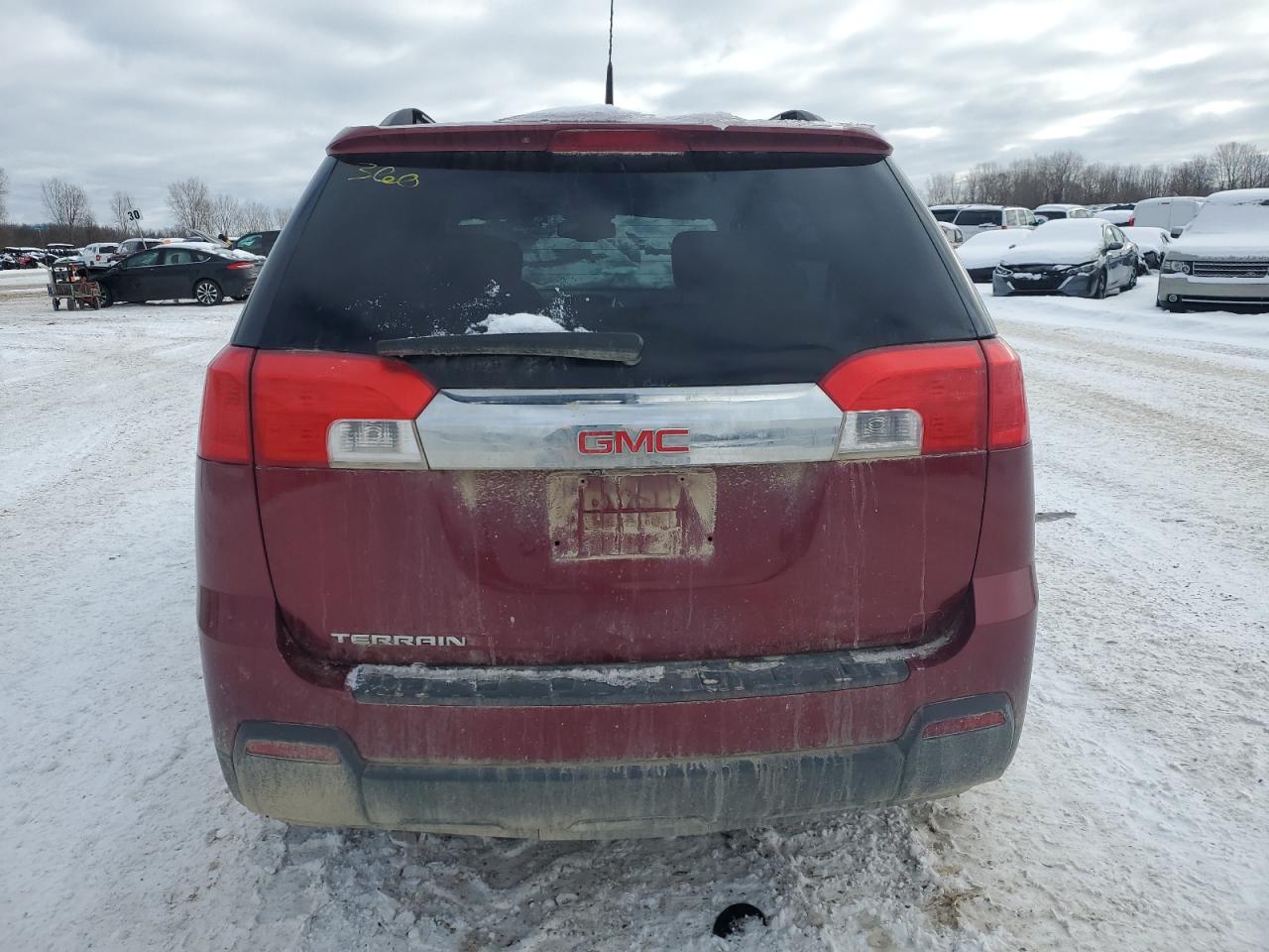 2012 GMC Terrain VIN 2GKALSEK9C6392882 Copart auction photo, side / mechanical damage thumbnail 6