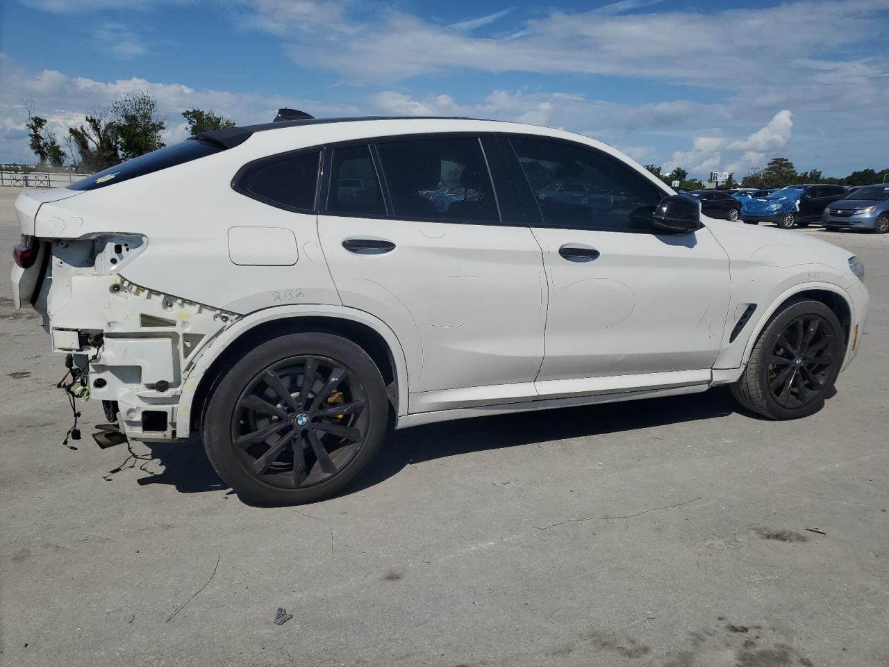 2020 BMW X4 VIN 5UX2V1C04LLZ32697 Copart auction photo, rear end damage thumbnail 3