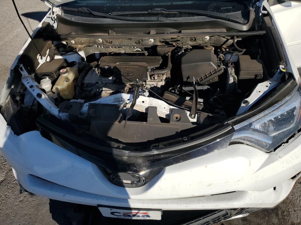 2017 Toyota RAV 4 VIN JTMNFREVXHD105825 Copart auction photo, front end damage thumbnail 13