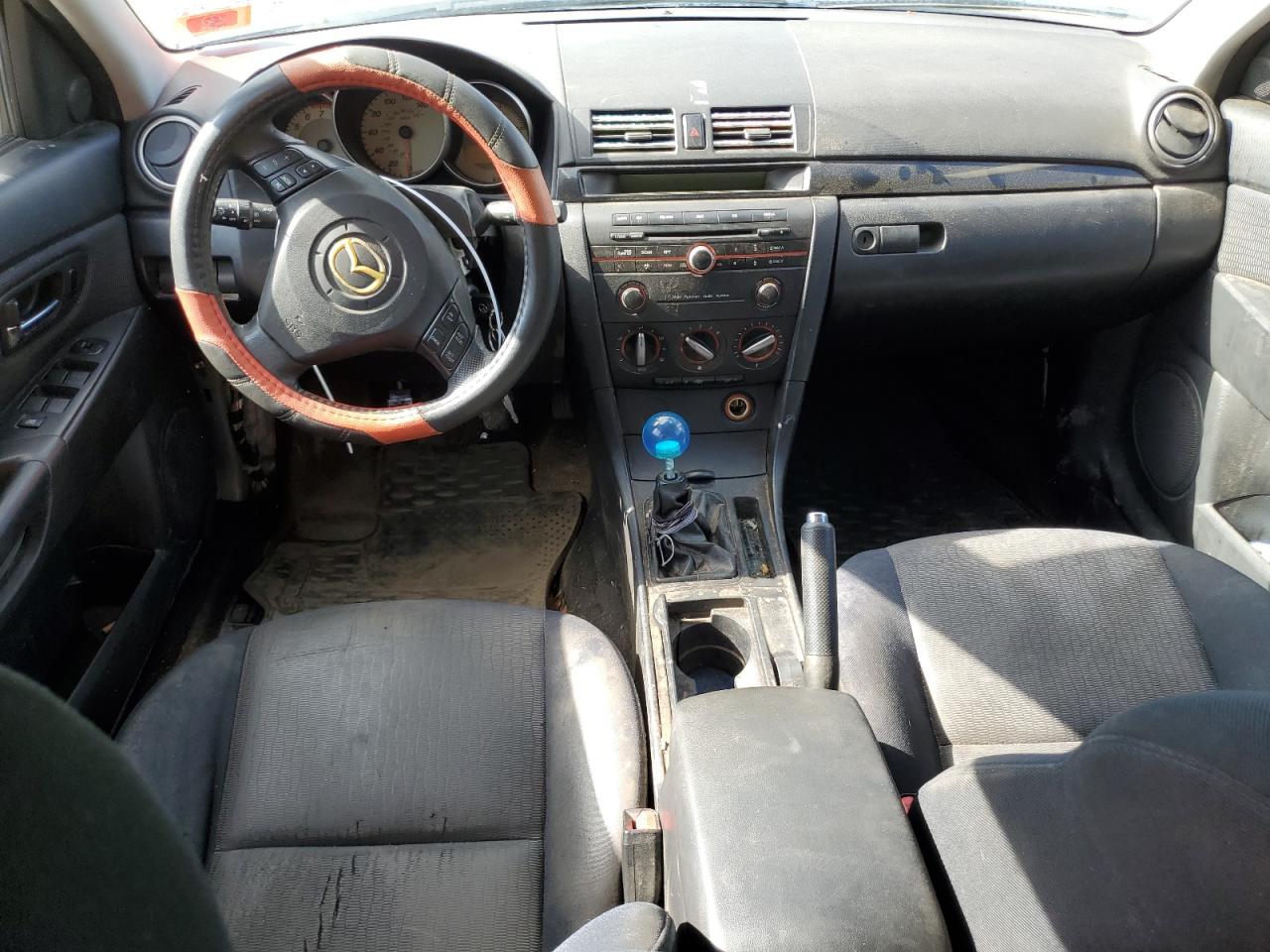 2009 Mazda 3 VIN JM1BK32G591222345 Copart auction photo, burn / front end damage thumbnail 8