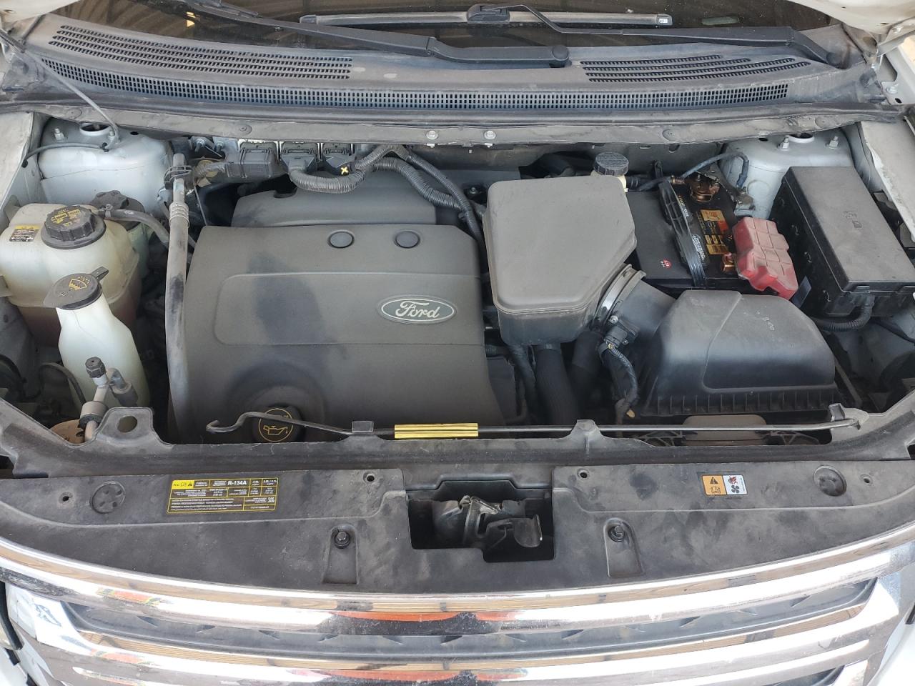 2013 Ford Edge VIN 2FMDK3GC0DBE19253 Copart auction photo, front end damage thumbnail 11
