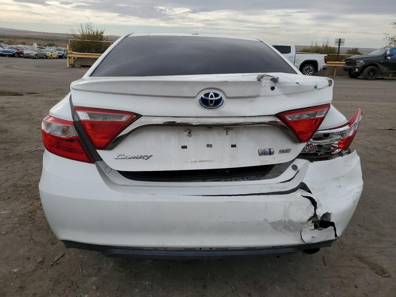 2017 Toyota Camry VIN 4T1BD1FKXHU212299 Copart auction photo, rear end damage thumbnail 6