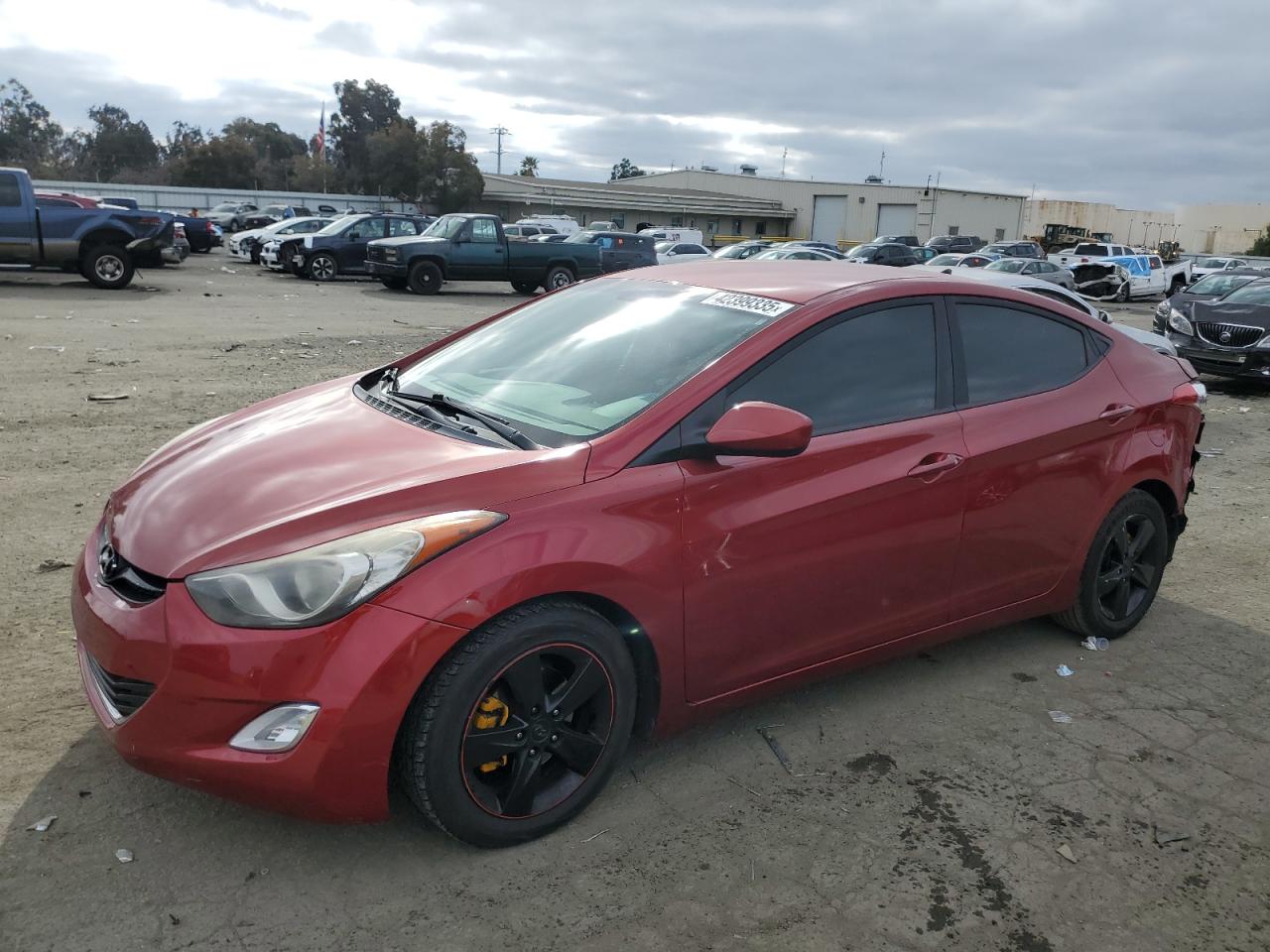 2013 Hyundai Elantra VIN 5NPDH4AE9DH445812