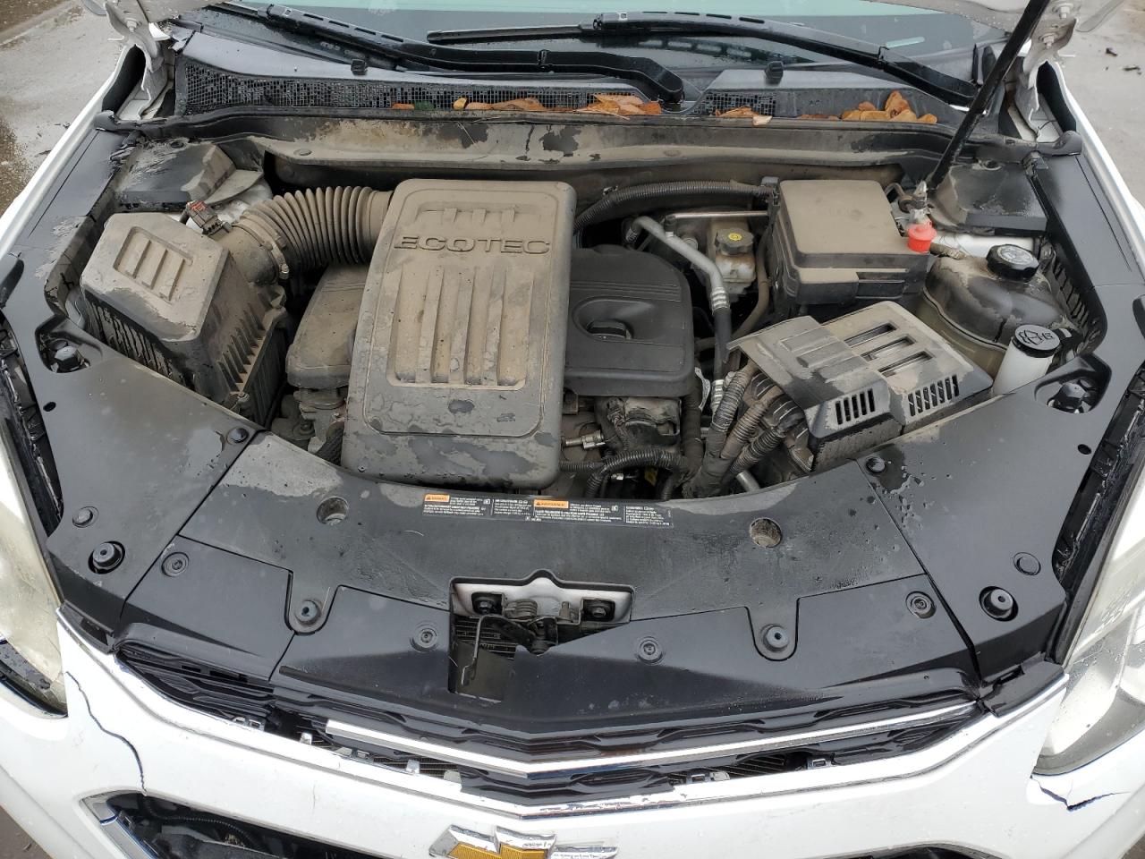 2016 Chevrolet Equinox VIN 2GNALDEK7G6284779 Copart auction photo, front end / undercarriage damage thumbnail 12