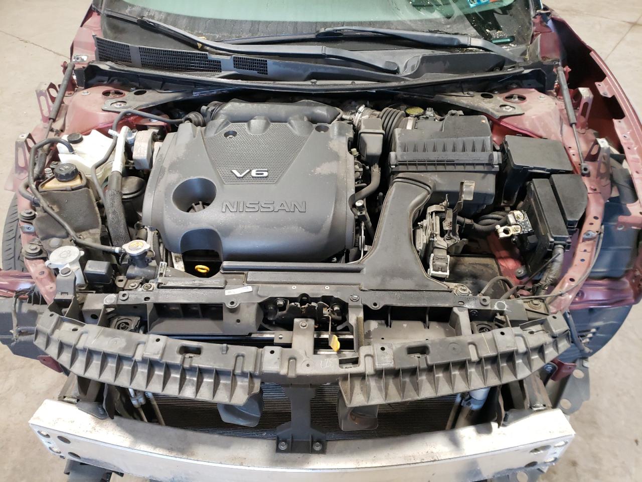 2016 Nissan Maxima VIN 1N4AA6AP2GC404707 Copart auction photo, vandalism / stripped damage thumbnail 11