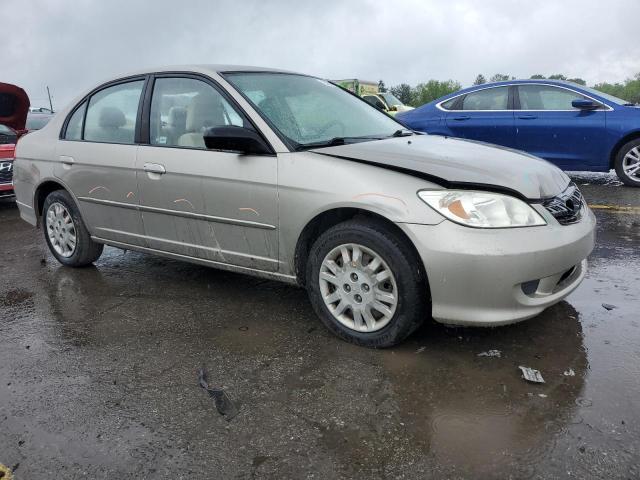 2005 Honda Civic VIN 2HGES16525H529088 Copart auction photo, front end / rear end damage thumbnail 4