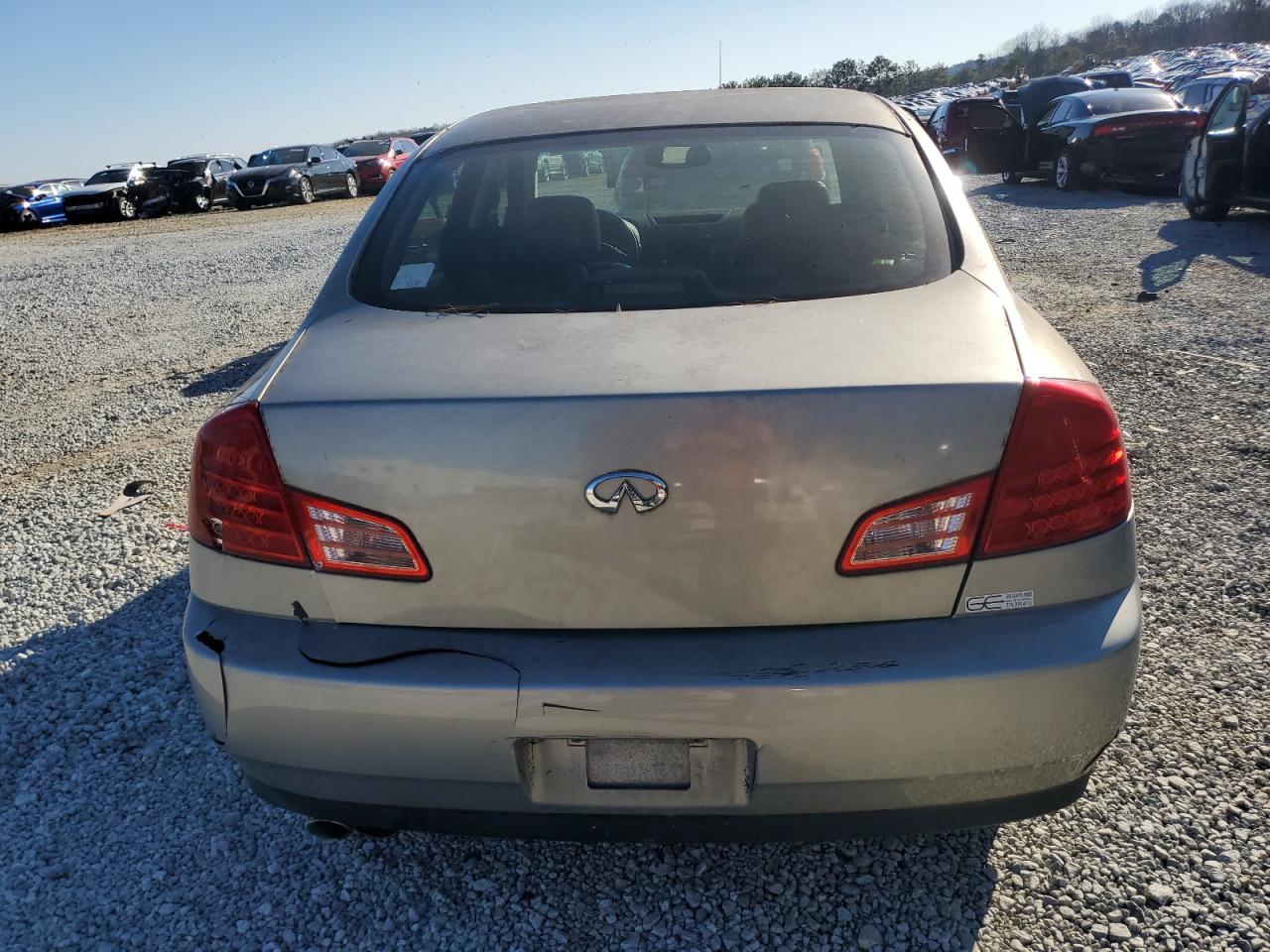 2004 Infiniti G VIN JNKCV51F34M719044 Copart auction photo, mechanical / minor dent/scratches damage thumbnail 6