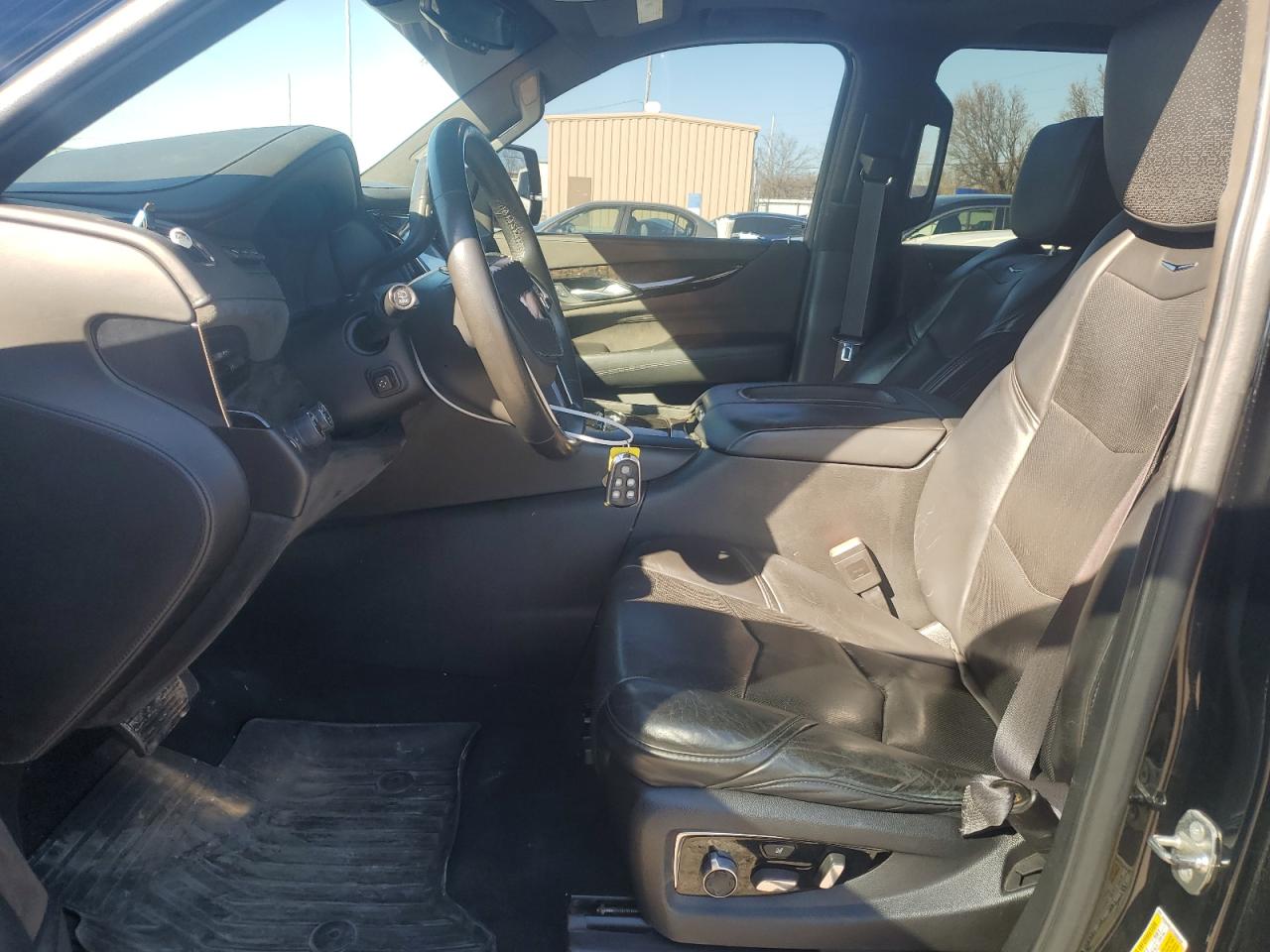 2015 Cadillac Escalade VIN 1GYS4UKJ7FR606162 Copart auction photo, front end damage thumbnail 7