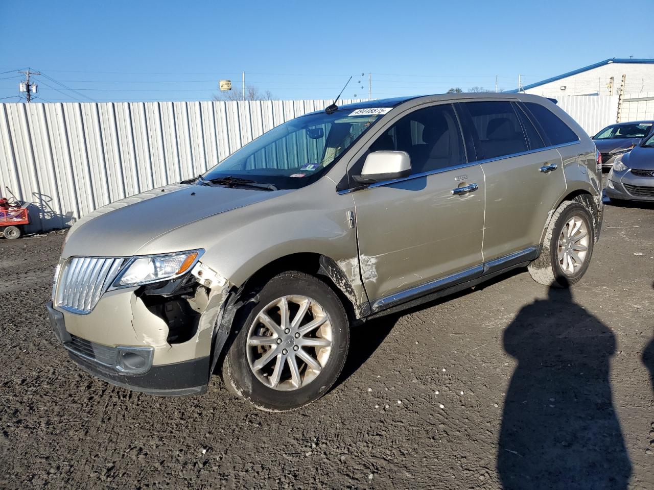 2011 Lincoln MKX VIN 2LMDJ8JK3BBJ12631 - Copart auction photo