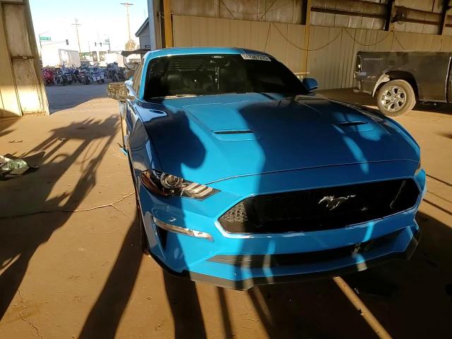 2022 Ford Mustang VIN 1FA6P8CF0N5105044 Copart auction photo, side / rear end damage thumbnail 10