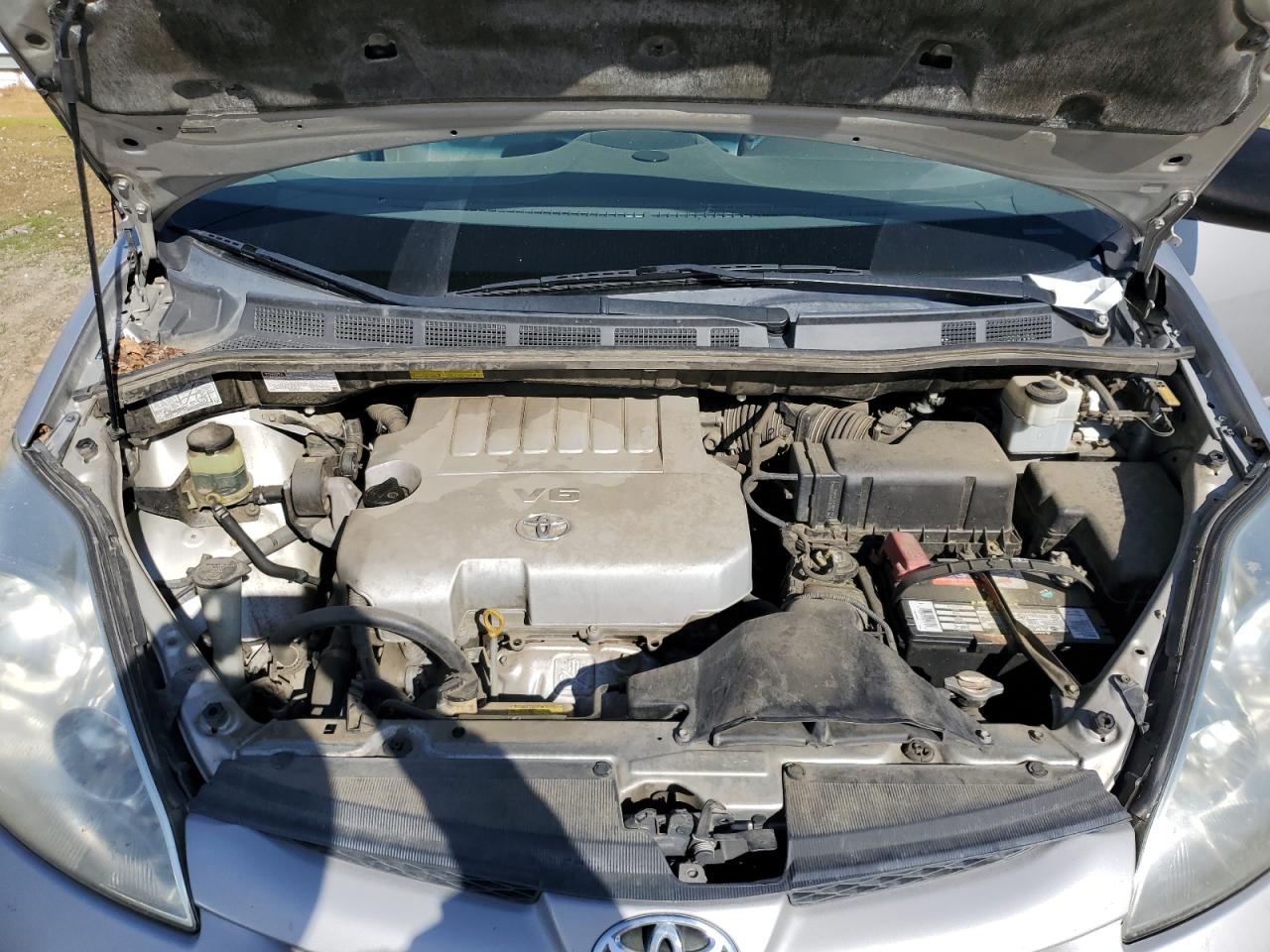 2008 Toyota Sienna VIN 5TDZK23C08S109764 Copart auction photo, rear end damage thumbnail 12