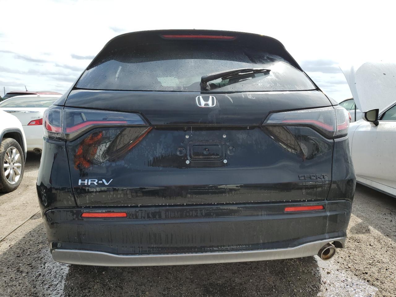 2024 Honda HR-V VIN 3CZRZ1H51RM741426 Copart auction photo, water/flood damage thumbnail 6