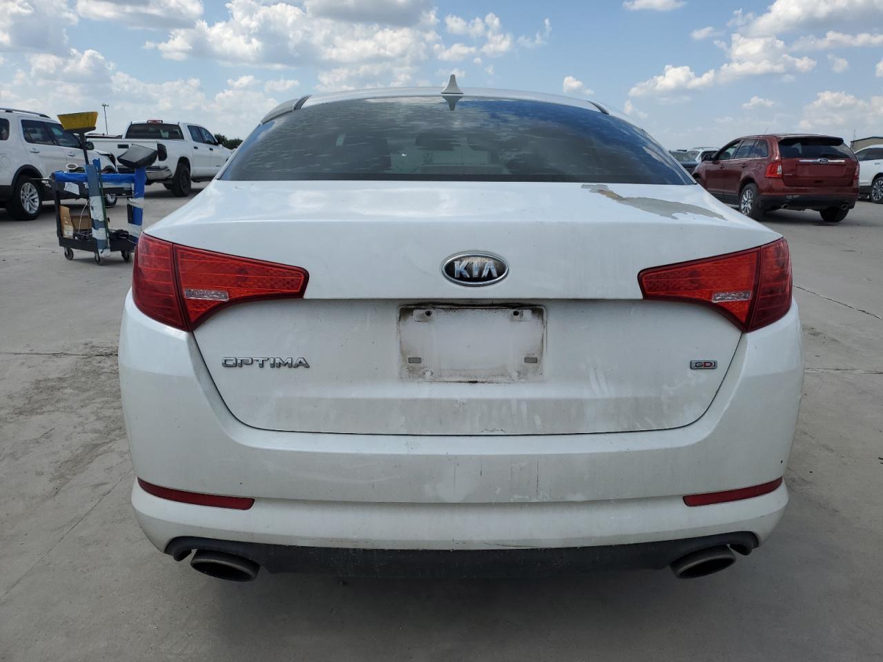 2012 KIA Optima VIN 5XXGM4A71CG061785 Copart auction photo, mechanical damage thumbnail 6