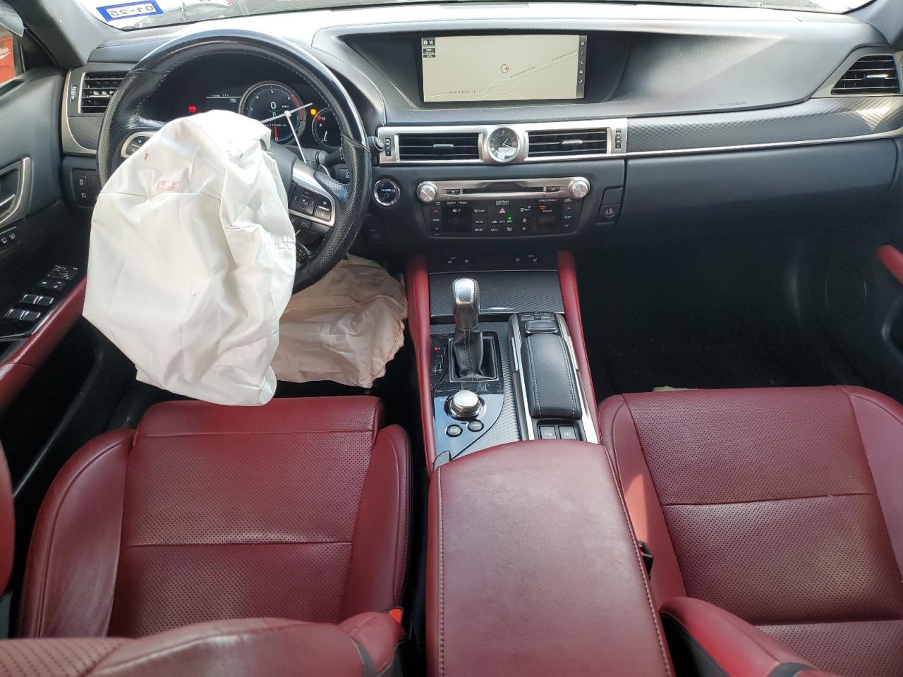 2016 Lexus GS VIN JTHBS1BL9GA001621 Copart auction photo, front end damage thumbnail 8