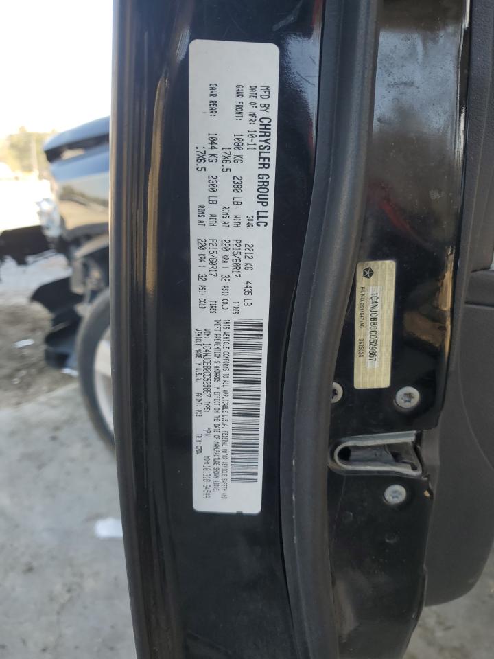 2012 Jeep Compass VIN 1C4NJCBB0CD529867 Copart auction photo, front end / mechanical damage thumbnail 12