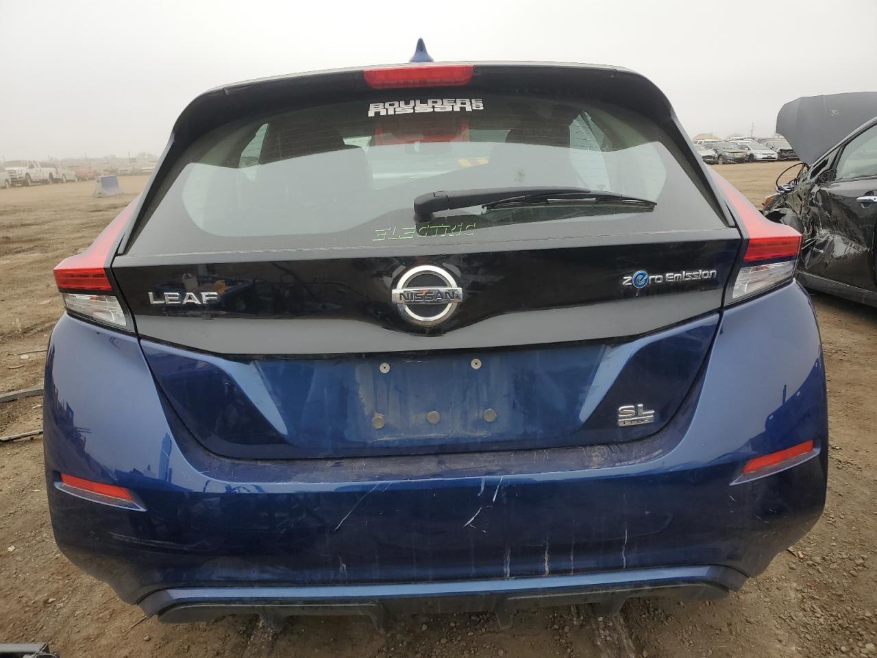 2019 Nissan Leaf VIN 1N4BZ1CP6KC312487 Copart auction photo, front end damage thumbnail 6