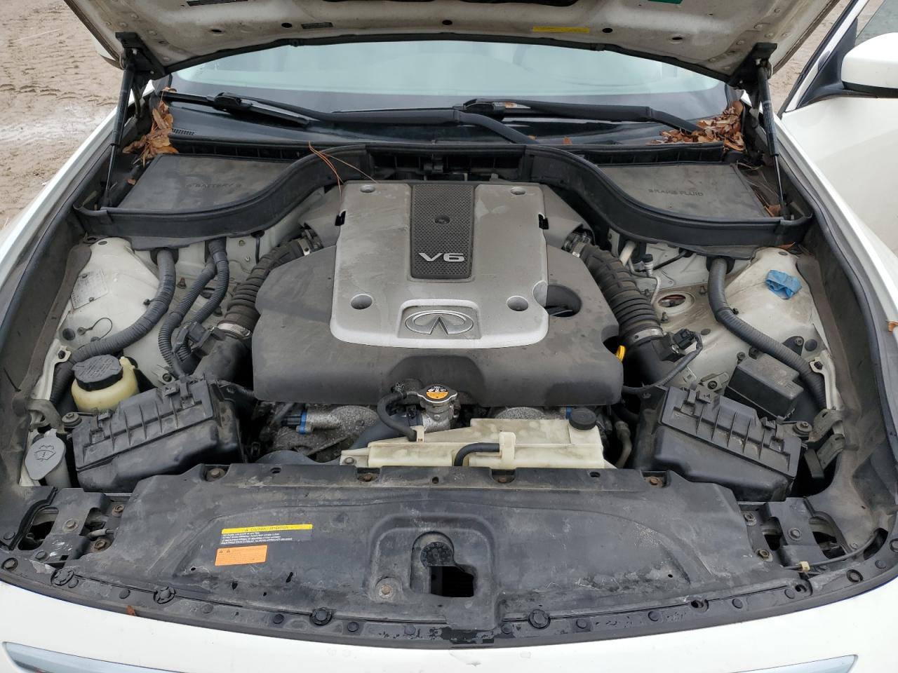 2011 Infiniti G VIN JN1DV6AR0BM651940 Copart auction photo, rear end / minor dent/scratches damage thumbnail 11