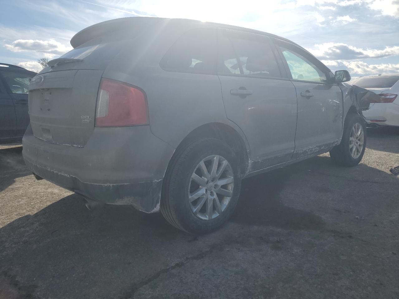 2014 Ford Edge VIN 2FMDK4JC8EBA13902 Copart auction photo, front end damage thumbnail 3