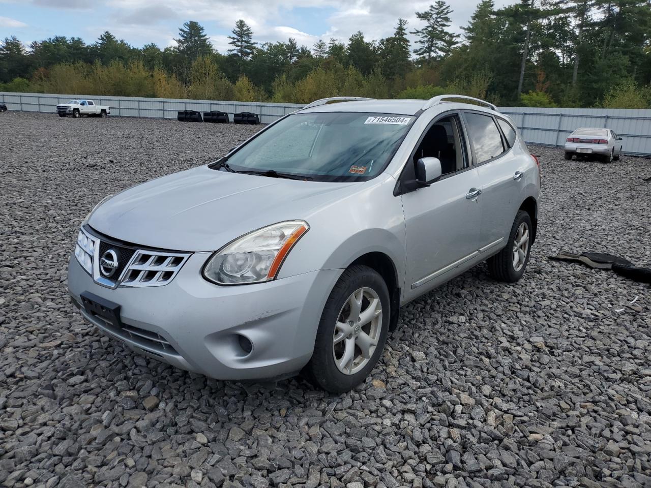 2011 Nissan Rogue VIN JN8AS5MV6BW678791