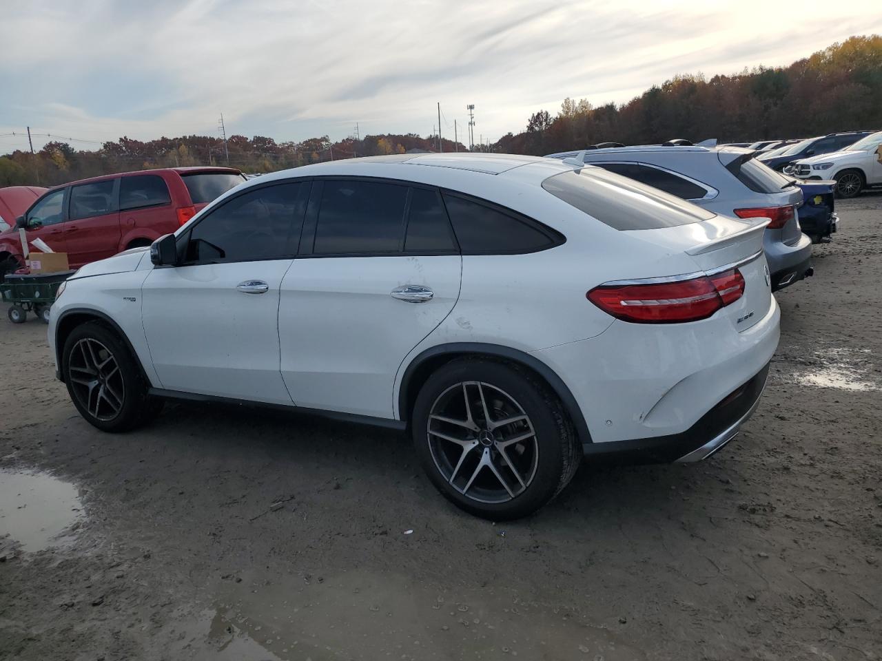 2017 Mercedes-Benz GLE VIN 4JGED6EB5HA054905 Copart auction photo, undercarriage / minor dent/scratches damage thumbnail 2