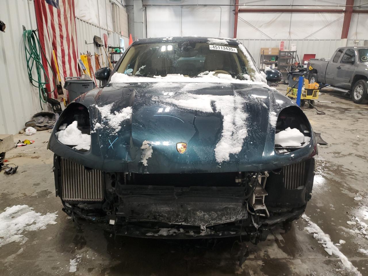 2017 Porsche Macan VIN WP1AB2A50HLB16473 Copart auction photo, frame damage / front end damage thumbnail 5