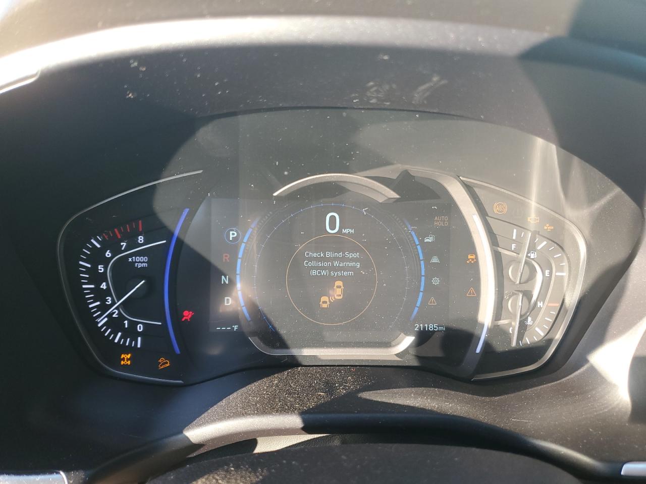 2020 Hyundai Santa Fe VIN 5NMS3CAD7LH260032 Copart auction photo, all over damage thumbnail 9