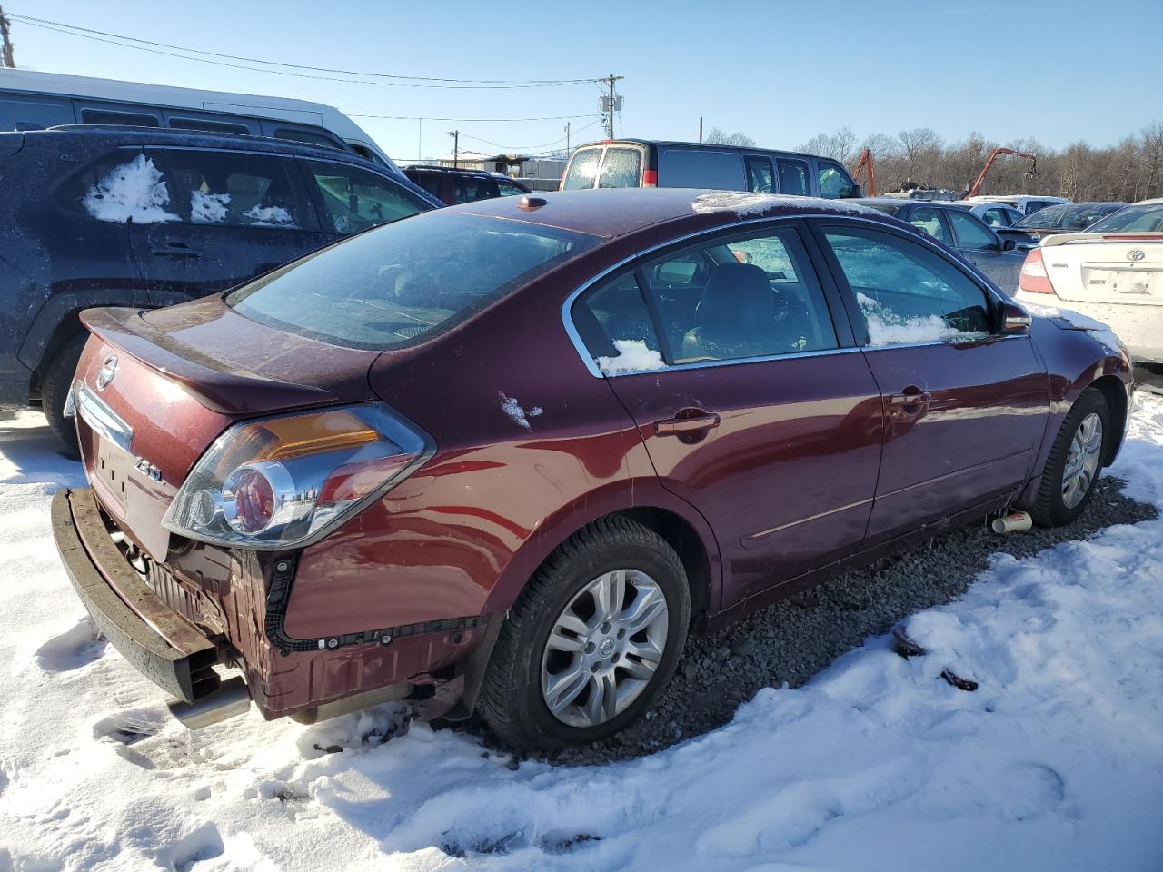 2010 Nissan Altima VIN 1N4AL2AP5AC162943 Copart auction photo, front end / side damage thumbnail 3