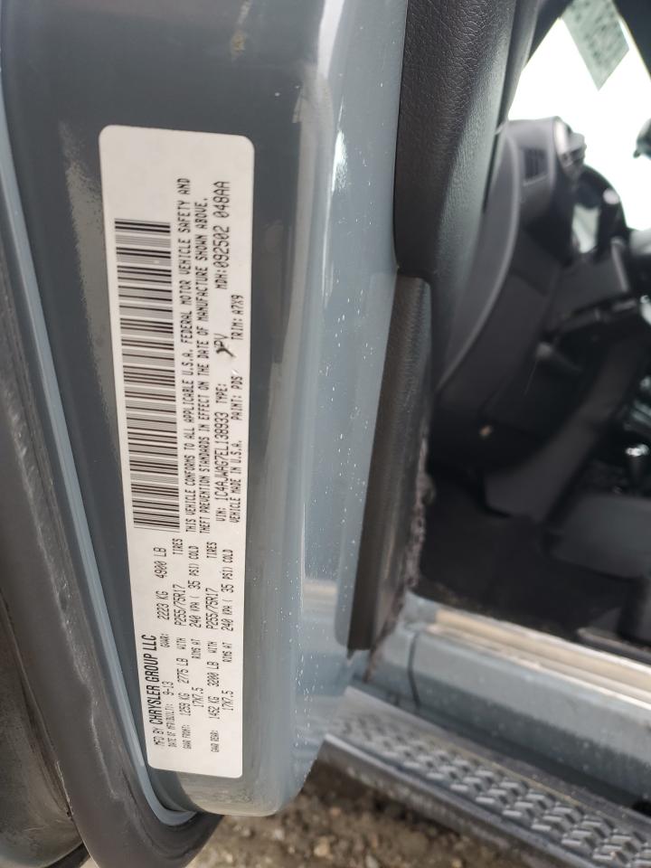 2014 Jeep Wrangler VIN 1C4AJWAG7EL138933 Copart auction photo, front end damage thumbnail 12