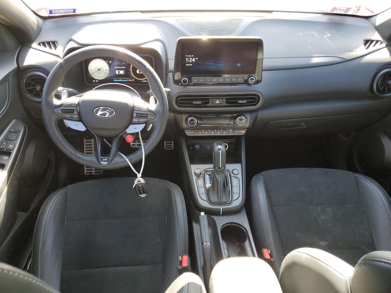 2023 Hyundai Kona VIN KM8KH3AC2PU009759 Copart auction photo, front end damage thumbnail 8