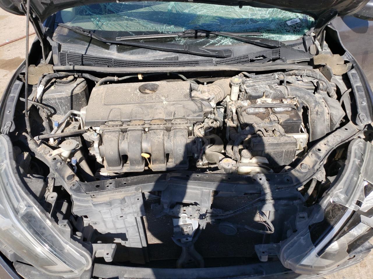 2017 Nissan Sentra VIN 3N1AB7AP2HL663607 Copart auction photo, front end damage thumbnail 13
