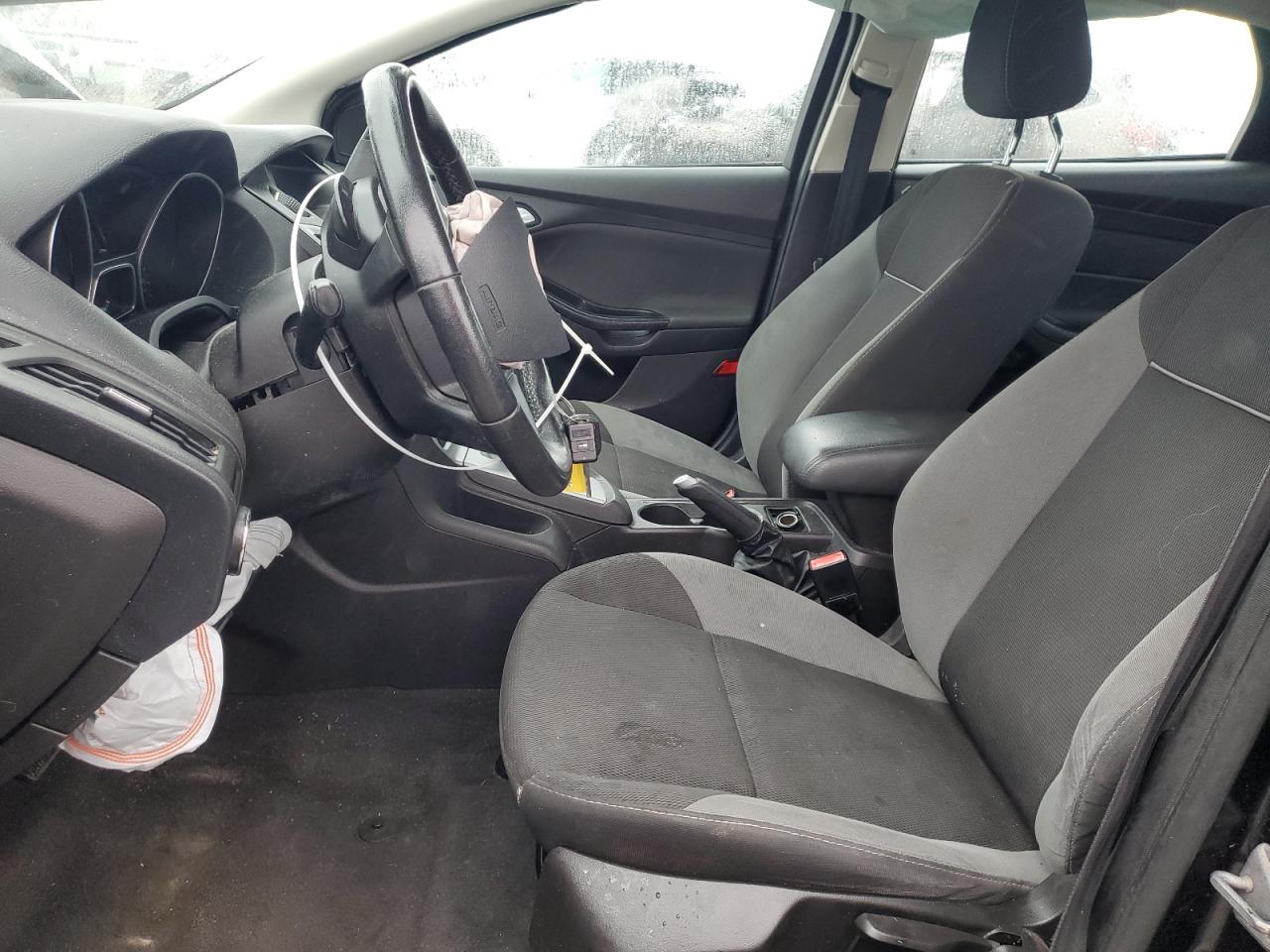 2014 Ford Focus VIN 1FADP3F23EL125495 Copart auction photo, front end / side damage thumbnail 7