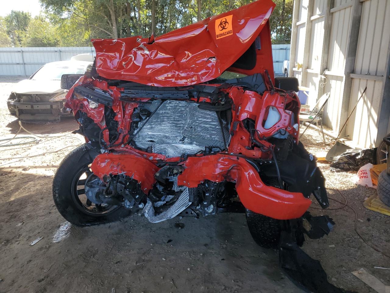 2023 Chevrolet Silverado VIN 1GCPDBEK3PZ104027 Copart auction photo, all over damage thumbnail 5
