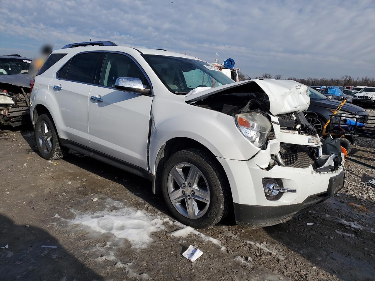 2015 Chevrolet Equinox VIN 2GNFLHEKXF6211157 Copart auction photo, front end damage thumbnail 5