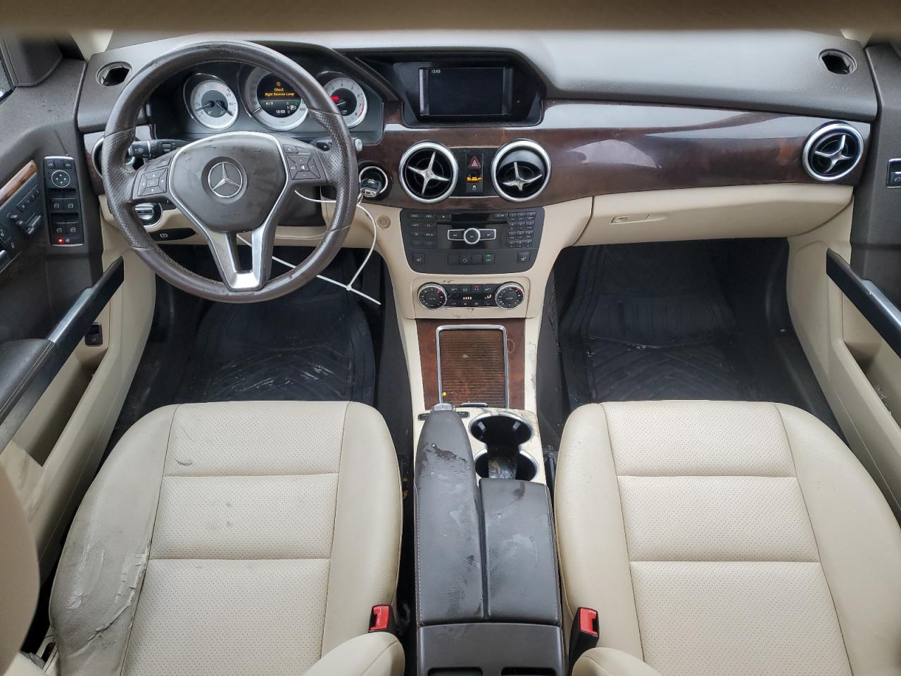 2015 Mercedes-Benz GLK-klasse VIN WDCGG5HBXFG402180 Copart auction photo, rear end / front end damage thumbnail 8