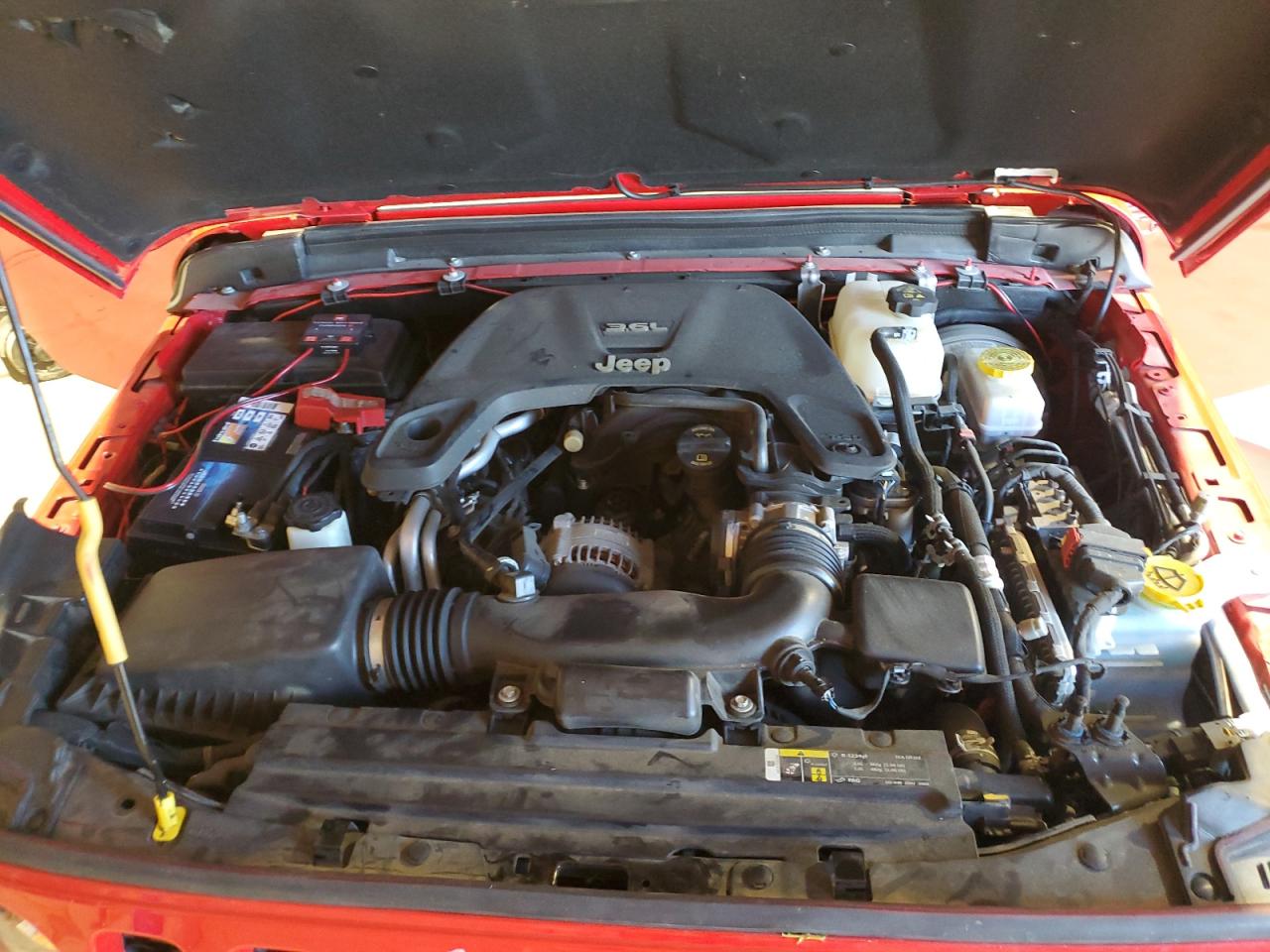 2018 Jeep Wrangler VIN 1C4HJXDG5JW278746 Copart auction photo, front end damage thumbnail 12