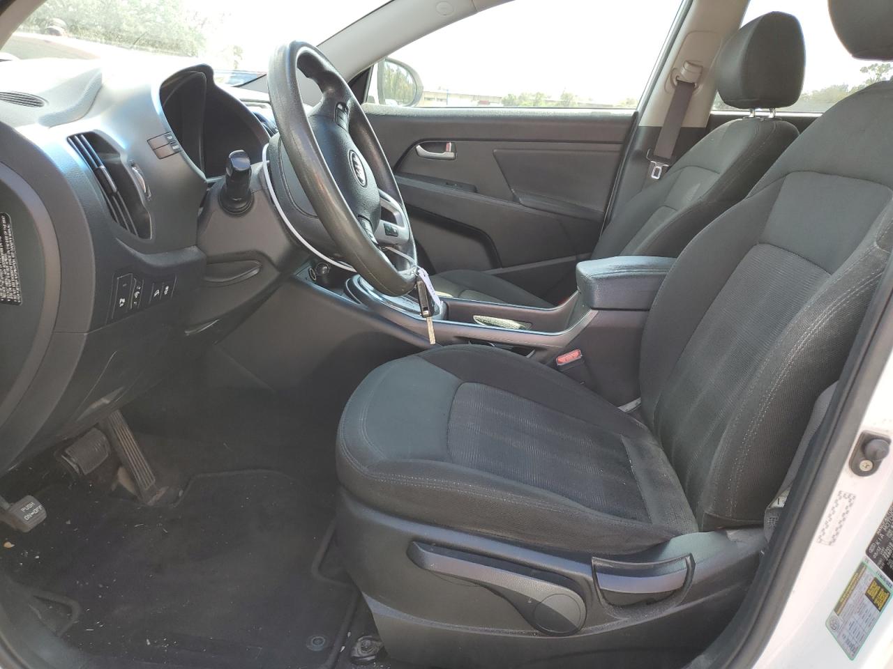 2012 KIA Sportage VIN KNDPB3A23C7339762 Copart auction photo, front end / side damage thumbnail 7