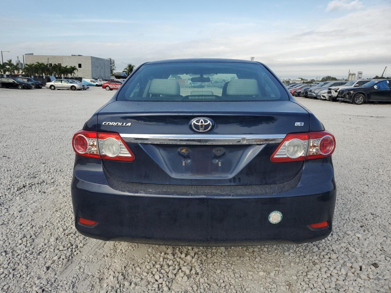 2011 Toyota Corolla VIN JTDBU4EE3B9128269 Copart auction photo, front end damage thumbnail 6