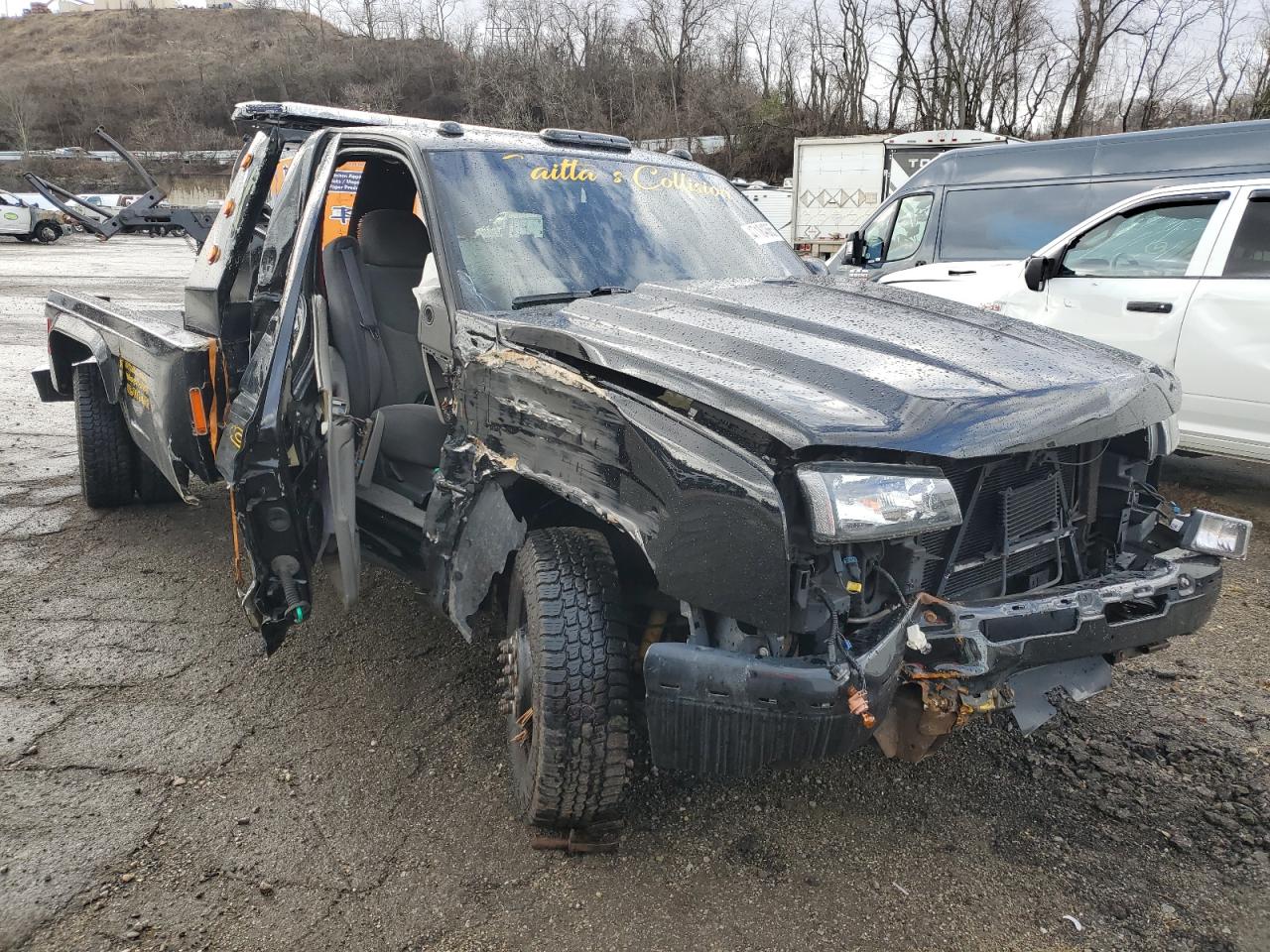 2006 Chevrolet Silverado VIN 1GBJC34U36E220582 Copart auction photo, all over damage thumbnail 4