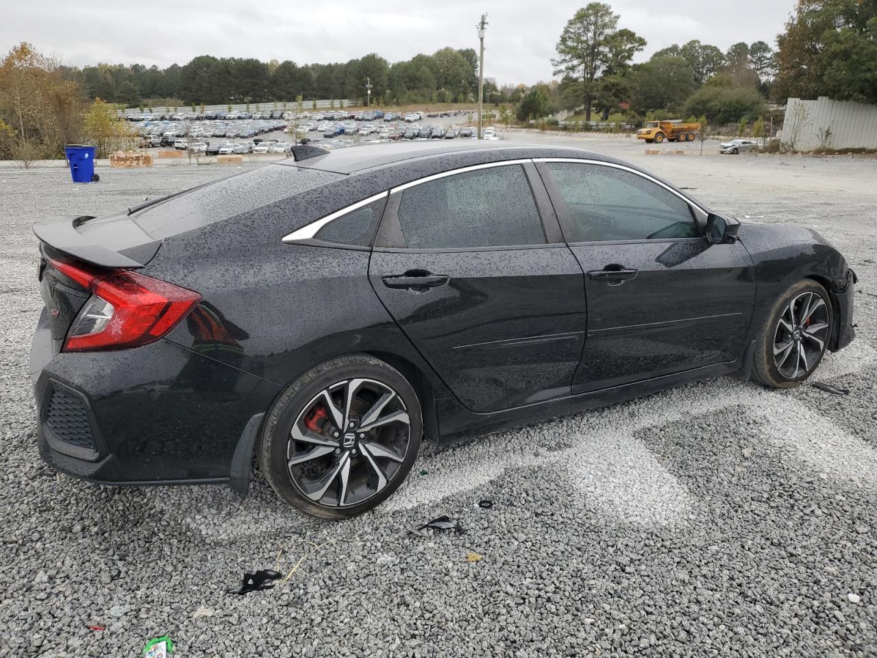 2019 Honda Civic VIN 2HGFC1E57KH700903 Copart auction photo, front end / mechanical damage thumbnail 3