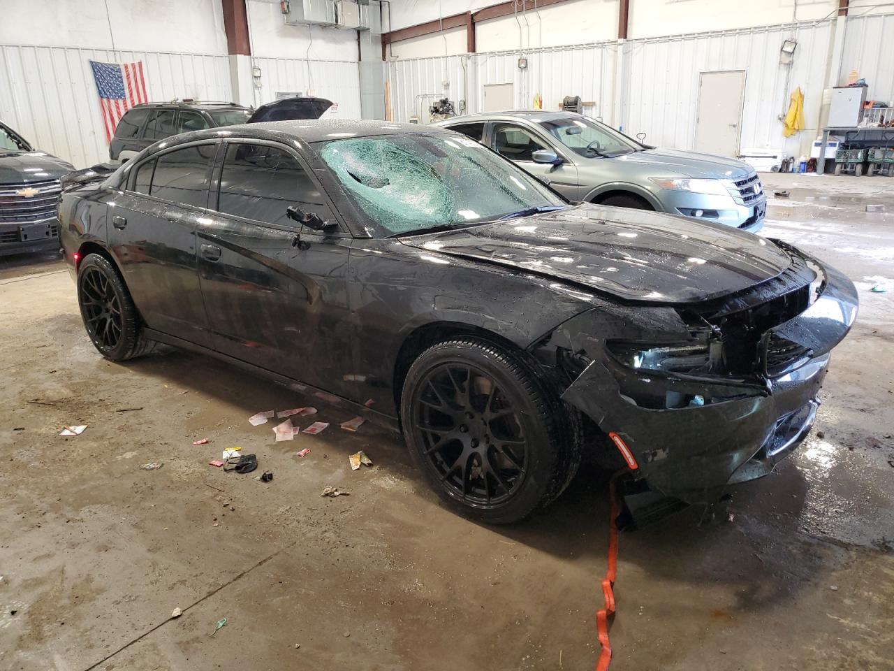 2018 Dodge Charger VIN 2C3CDXKT5JH301088 Copart auction photo, front end damage thumbnail 4