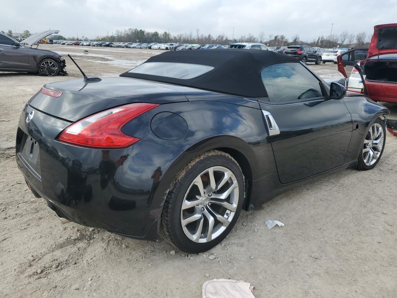 2013 Nissan 370Z VIN JN1AZ4FH5DM790671 Copart auction photo, front end / side damage thumbnail 3