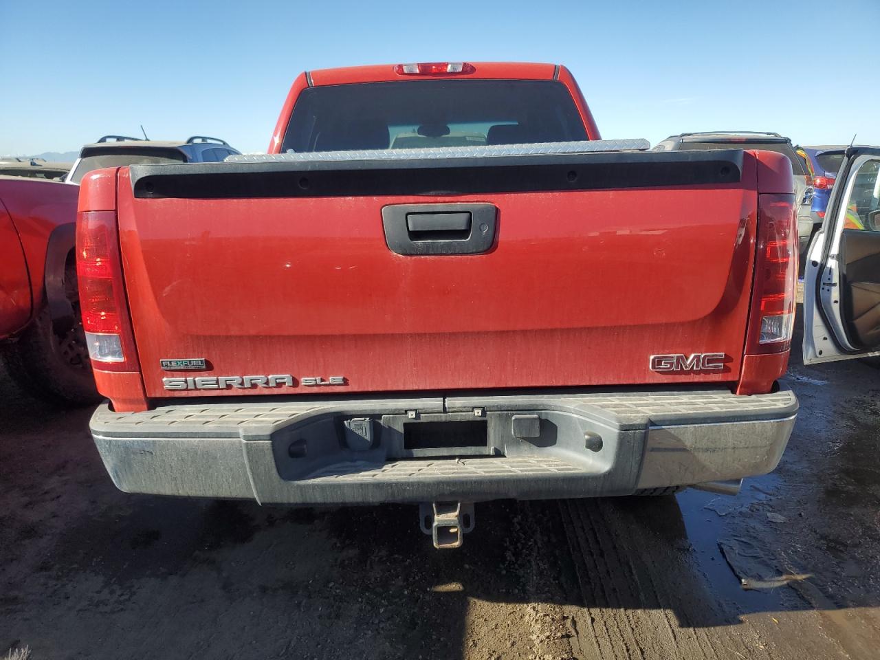 2011 GMC Sierra VIN 3GTP2VE31BG131106 Copart auction photo, front end damage thumbnail 6