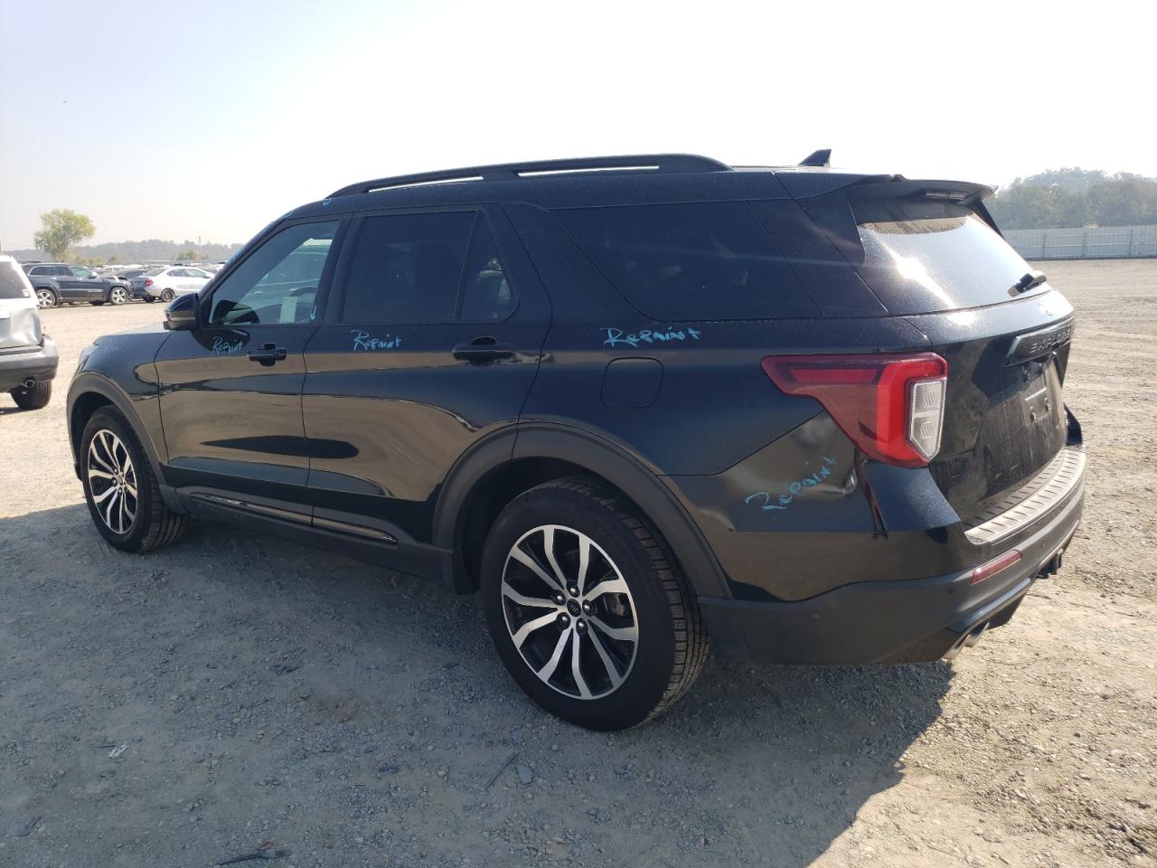 2020 Ford Explorer VIN 1FM5K8GC1LGB16586 Copart auction photo, water/flood damage thumbnail 2