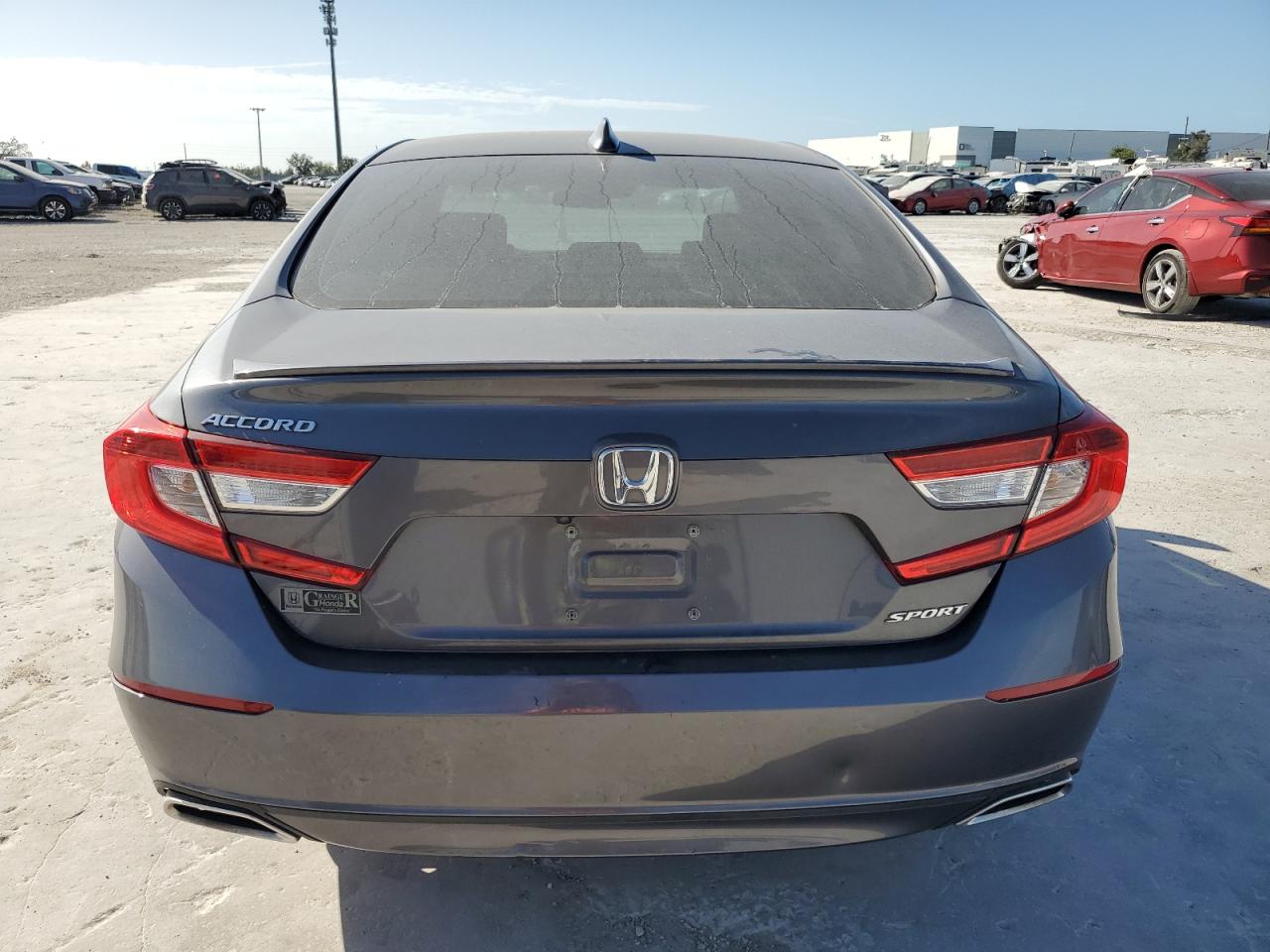 2020 Honda Accord VIN 1HGCV1F39LA106999 Copart auction photo, unknown damage thumbnail 6