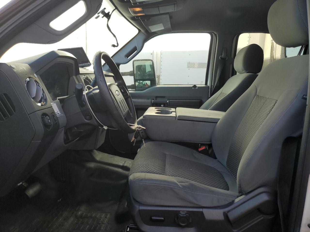 2012 Ford F450 VIN 1FD0W4GY5CED18989 Copart auction photo, side / front end damage thumbnail 7