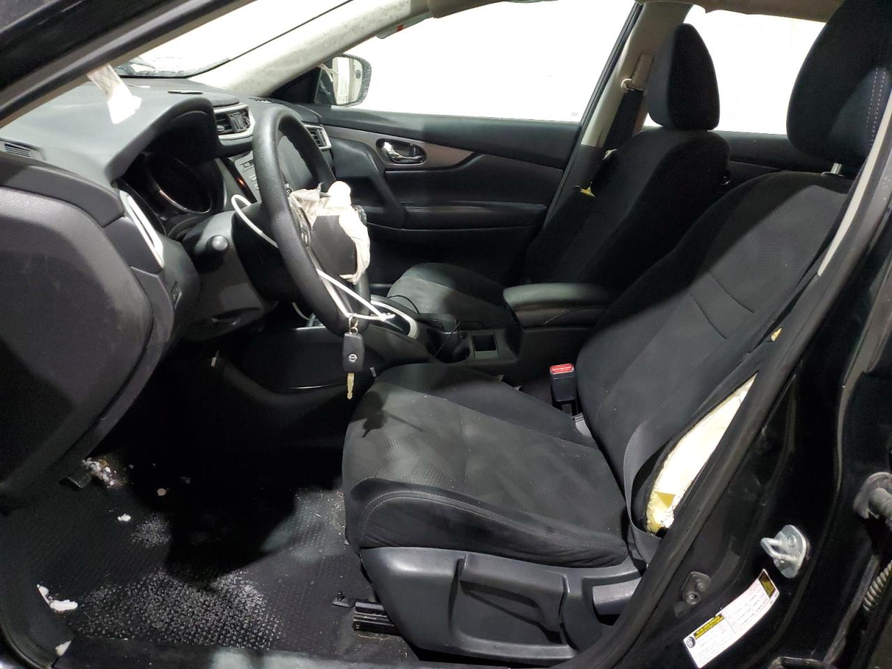2016 Nissan Rogue VIN 5N1AT2MV0GC730881 Copart auction photo, front end damage thumbnail 7