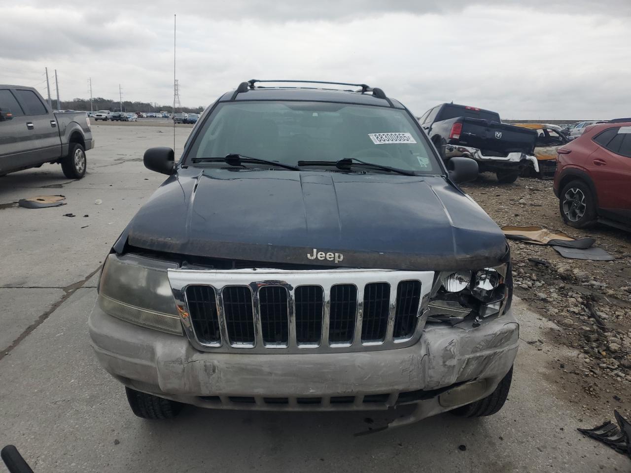 2003 Jeep Grand Cherokee VIN 1J4GX48S53C573996 Copart auction photo, front end damage thumbnail 5