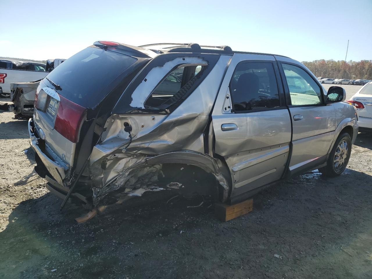2006 Buick Rendezvous VIN 3G5DA03L66S636760 Copart auction photo, side / undercarriage damage thumbnail 3