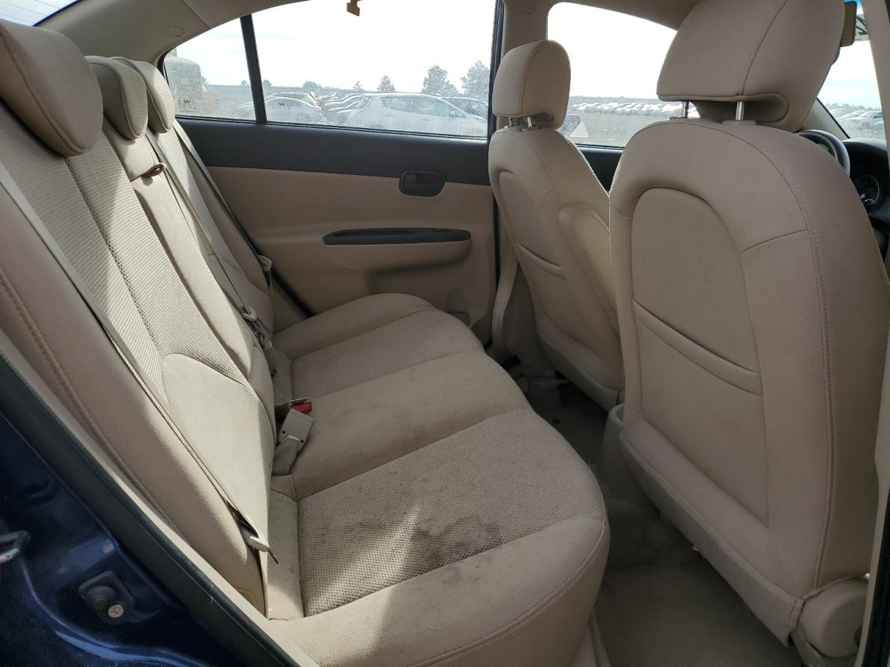 2007 Hyundai Accent VIN KMHCN46C57U122505 Copart auction photo, front end / side damage thumbnail 10