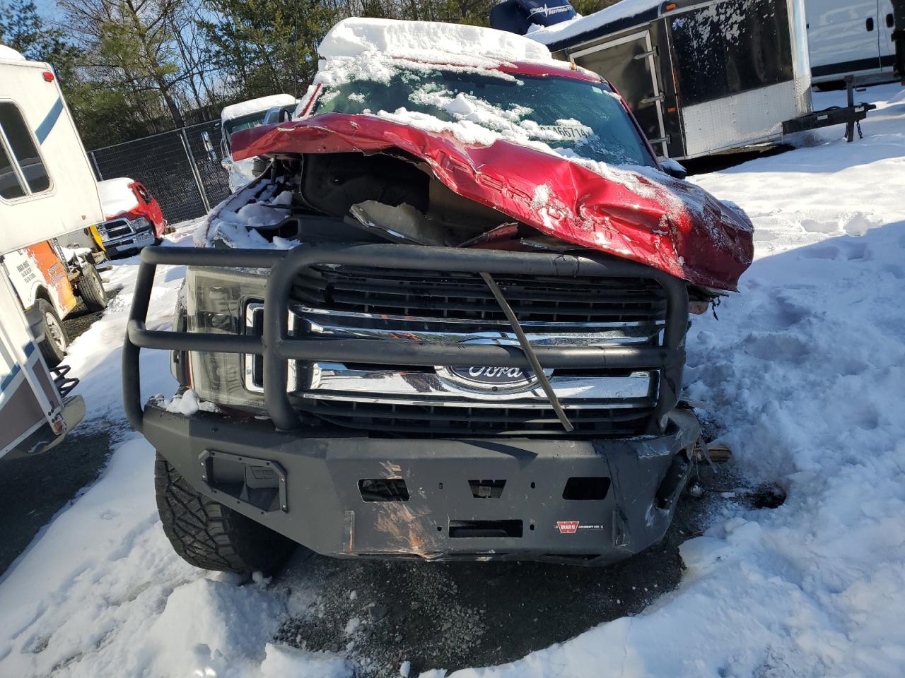 2018 Ford F350 VIN 1FT8W3DT3JEB24937 Copart auction photo, all over damage thumbnail 12